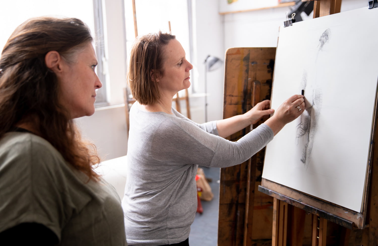 Bairbre Duggan model tekenen