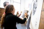 Rachel docent lesgeven tekenen